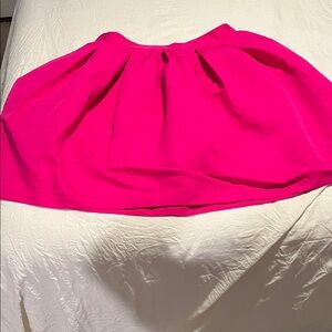 Forever 21 Bright Hot Pink Circle Skirt